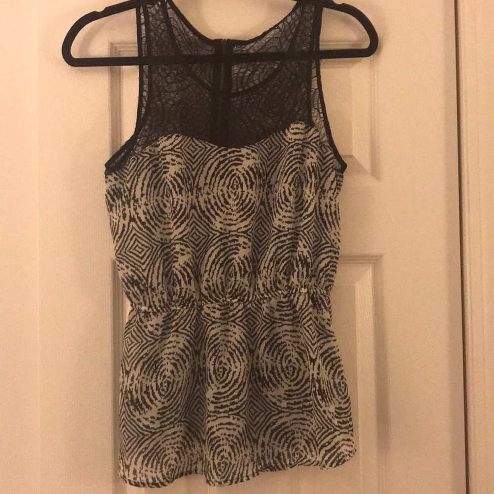 Tank top blouse